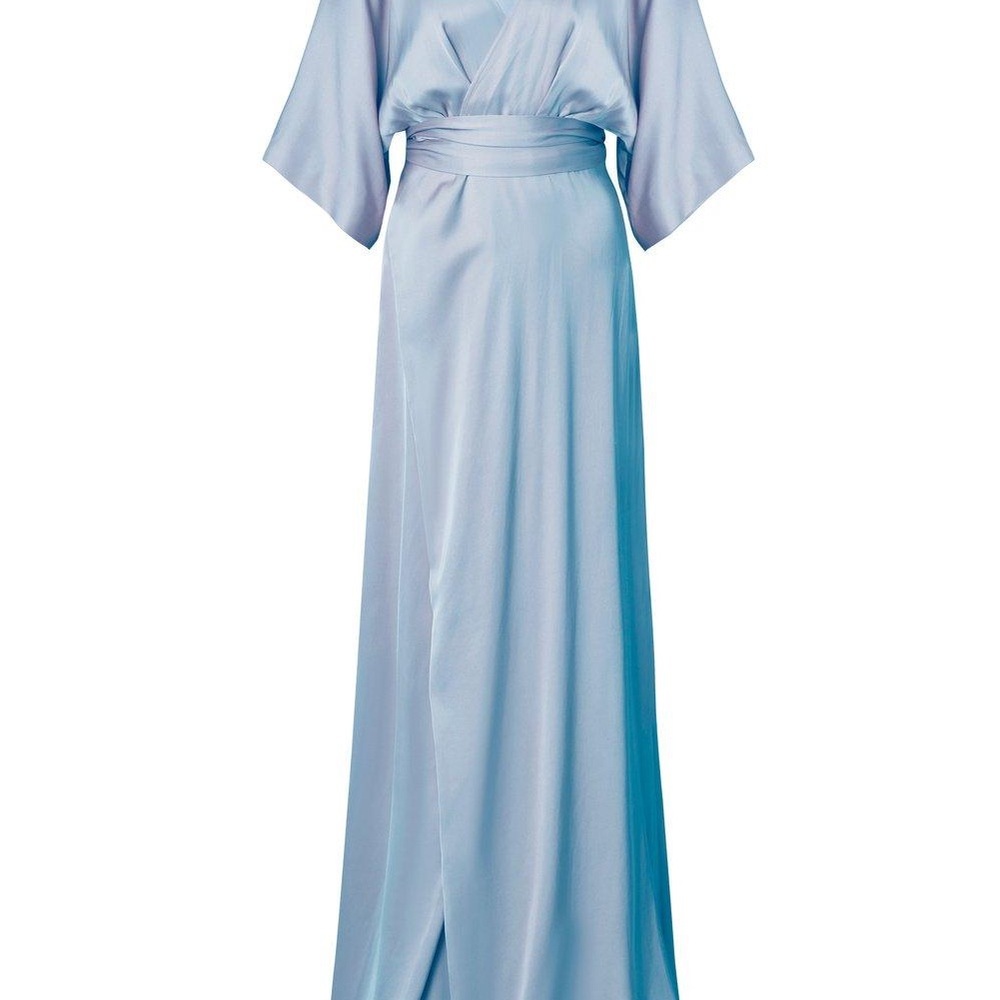 NWT By Malina Lily Wrap Maxi Dress